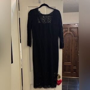 J Crew elegant Black Lace Dress, size 6, never worn
